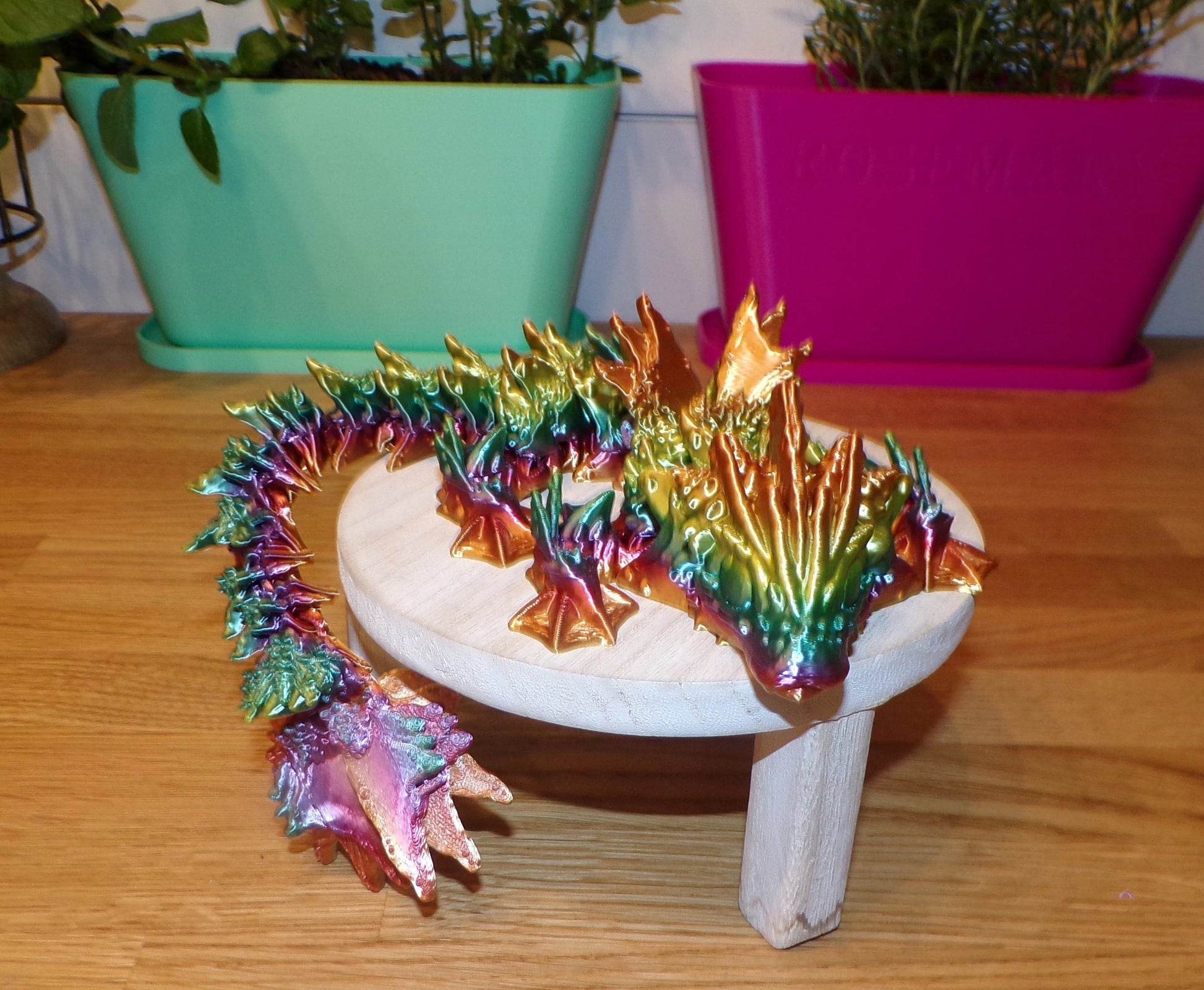 Ocean Baby Dragon - Wonderland 3D Printing 