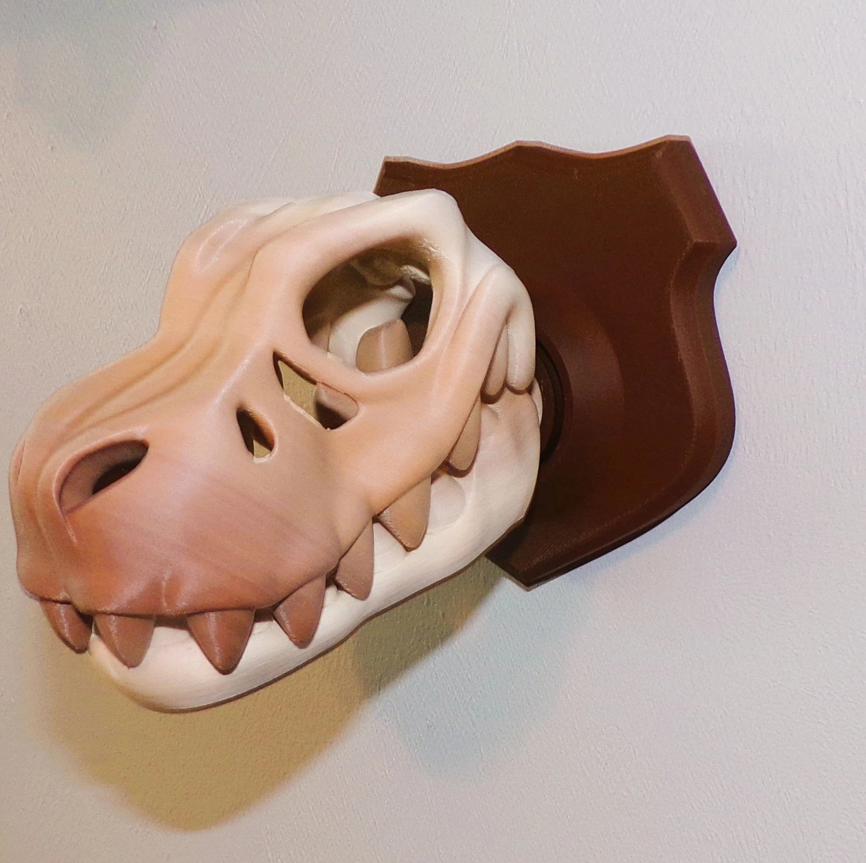 T-Rex Skull Plaque: 3D Printed - Wonderland 3D Printing 