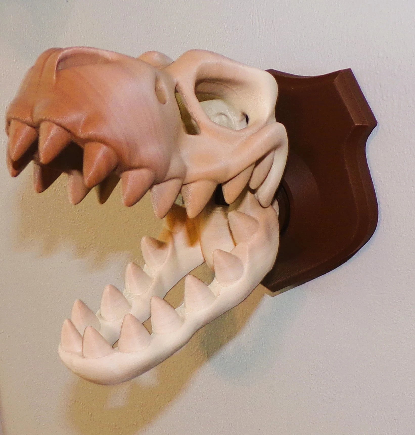 T-Rex Skull Plaque: 3D Printed - Wonderland 3D Printing 