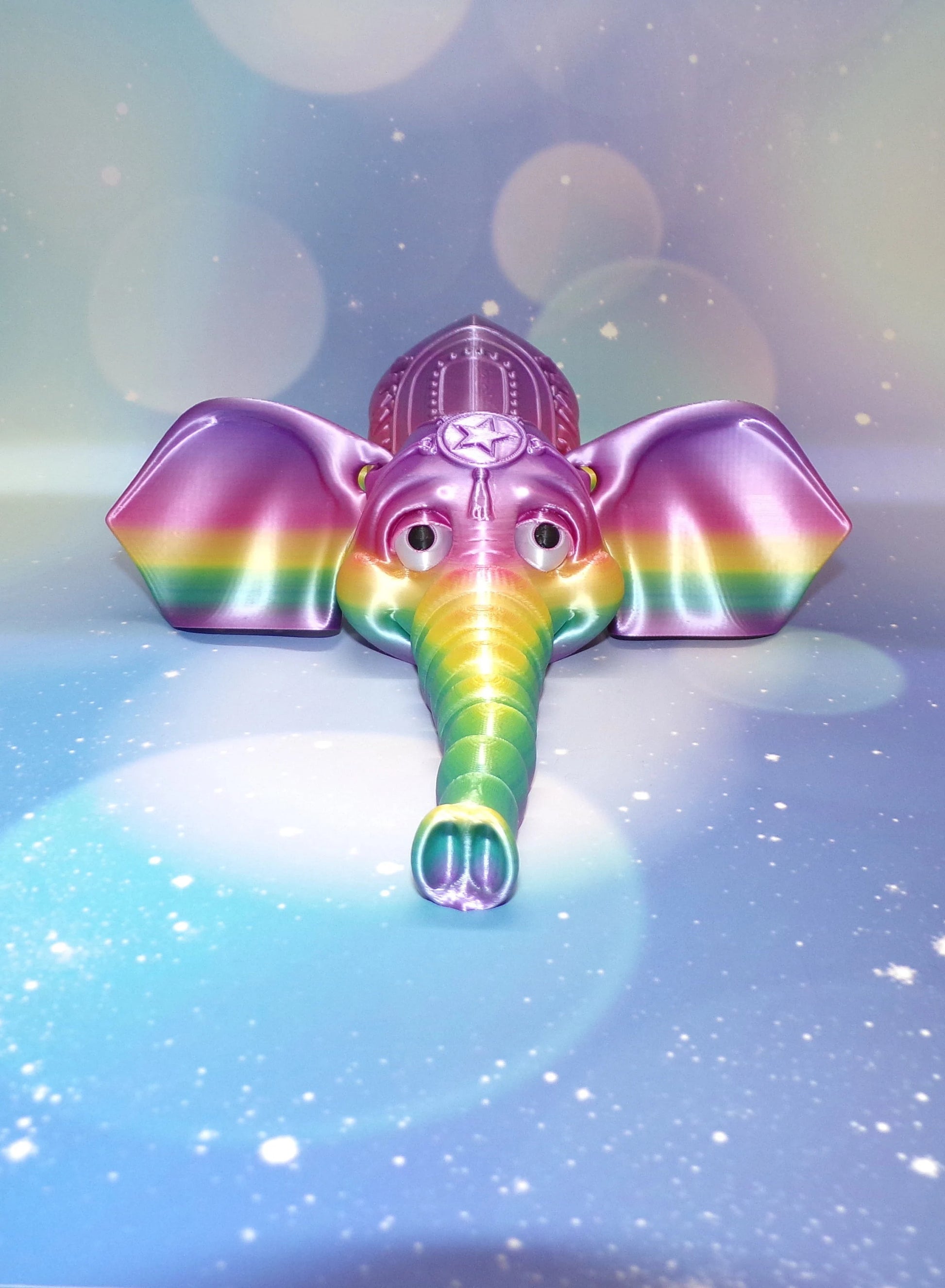 Elephant:3D Printed Circus Elephant - Wonderland 3D Printing 