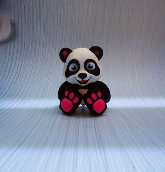 Panda:3D Printed, Fully Articulated Panda - Wonderland 3D Printing 