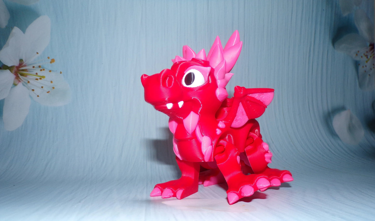 Heart Wyvern Dragon - Wonderland 3D Printing 