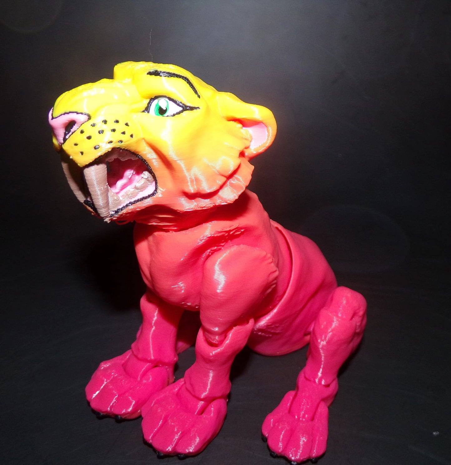 Saber Tooth Tiger - Wonderland 3D Printing 