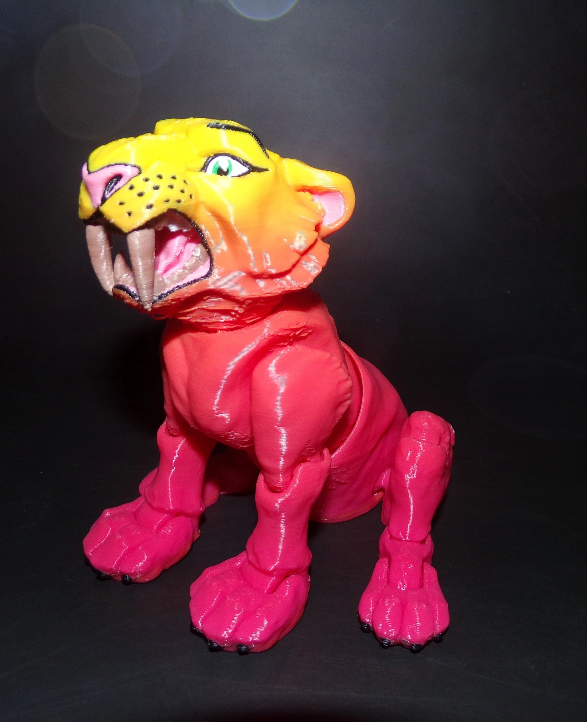 Saber Tooth Tiger - Wonderland 3D Printing 