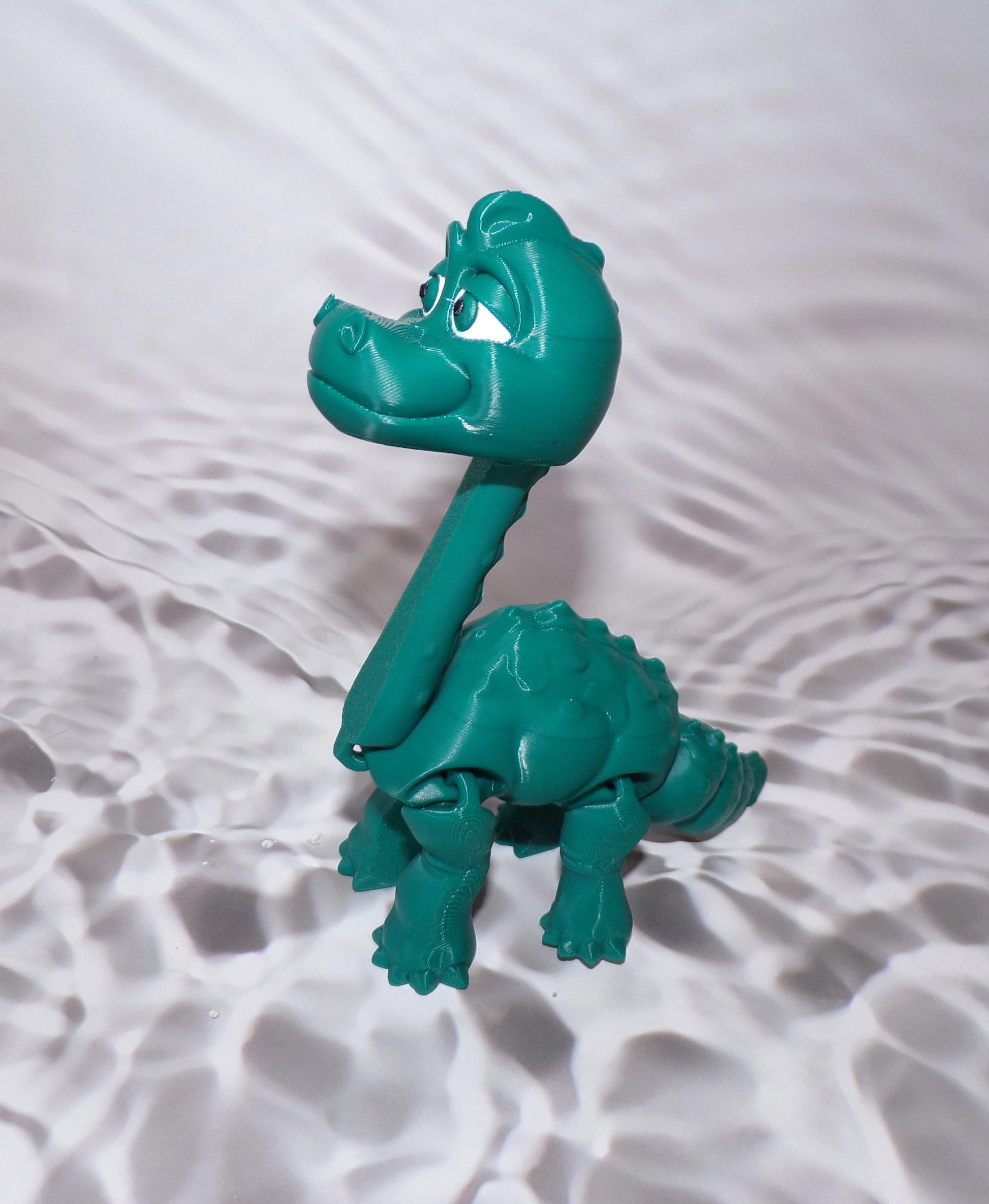 Brachiosaurus: 3D Printed, Articulated - Wonderland 3D Printing 