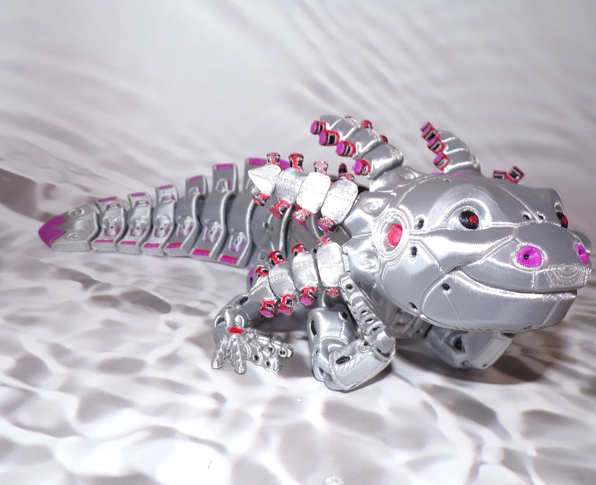 Robot Axolotl - Wonderland 3D Printing 