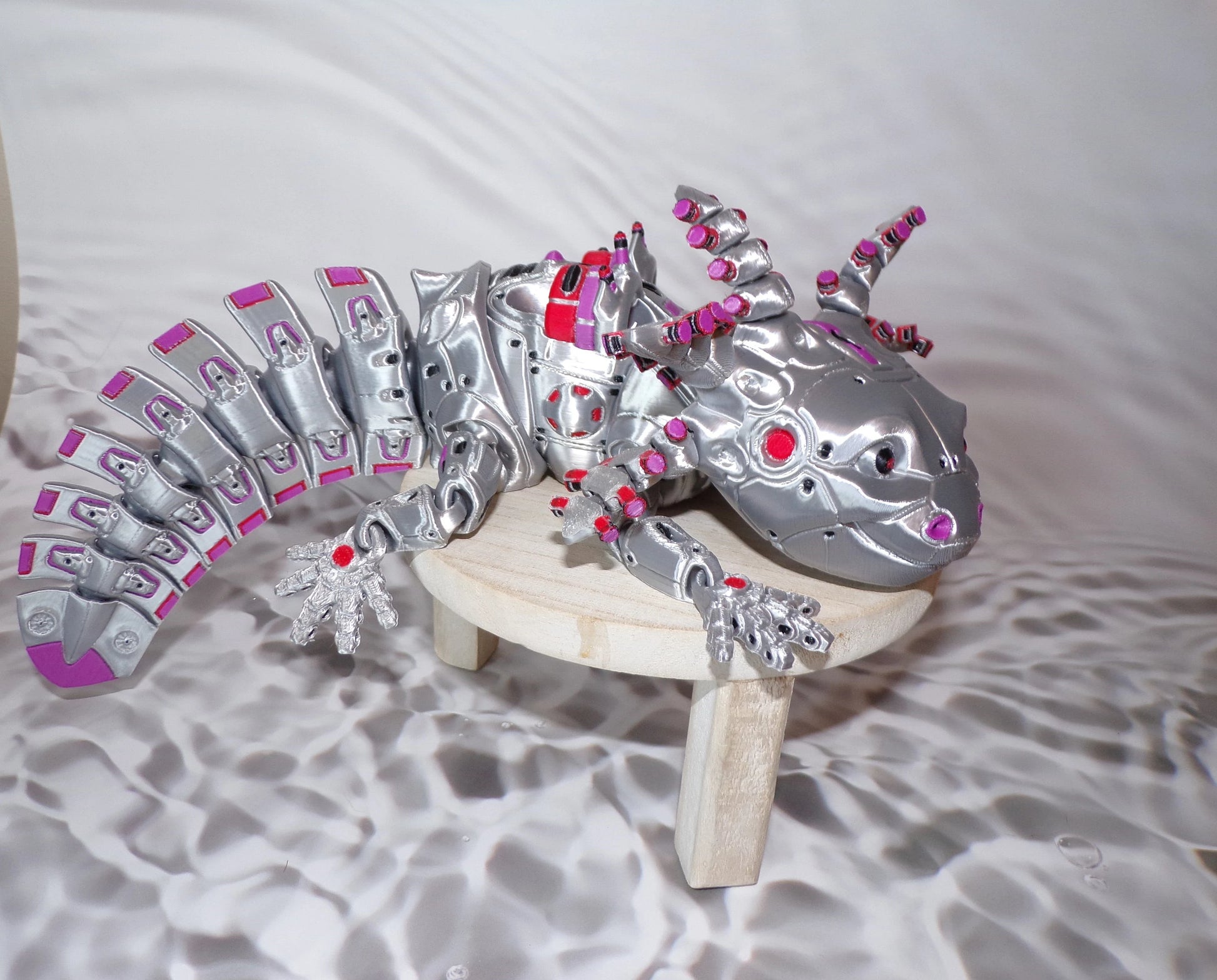 Robot Axolotl - Wonderland 3D Printing 