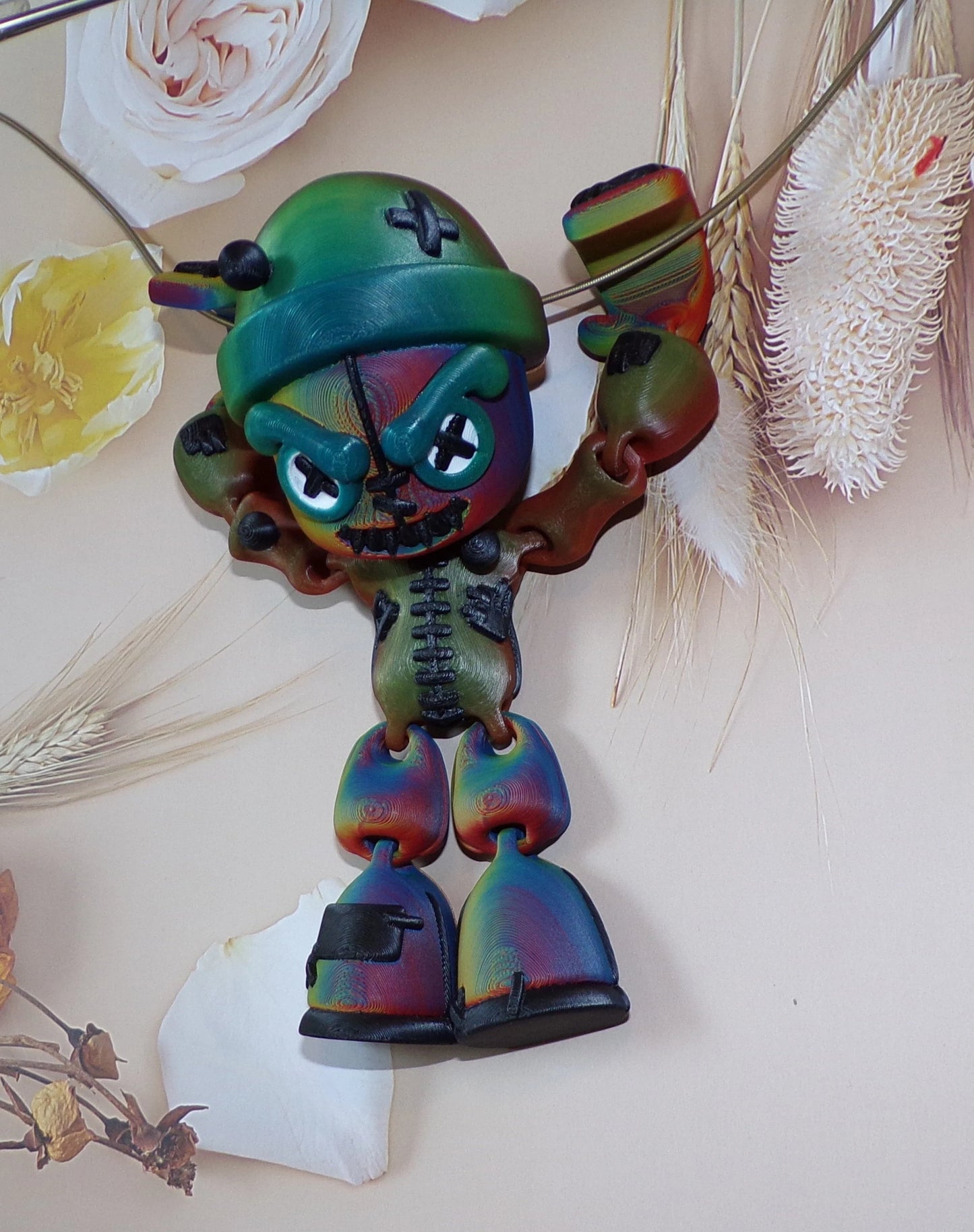 Voodoo Doll (come with custom stand) - Wonderland 3D Printing 