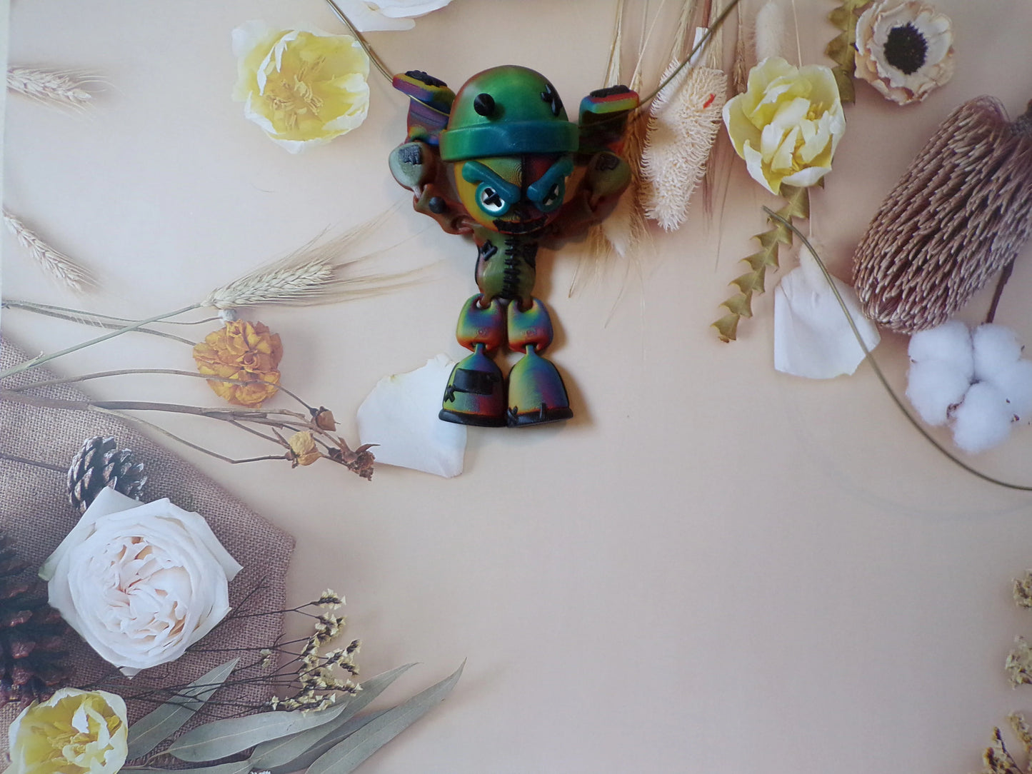 Voodoo Doll (come with custom stand) - Wonderland 3D Printing 