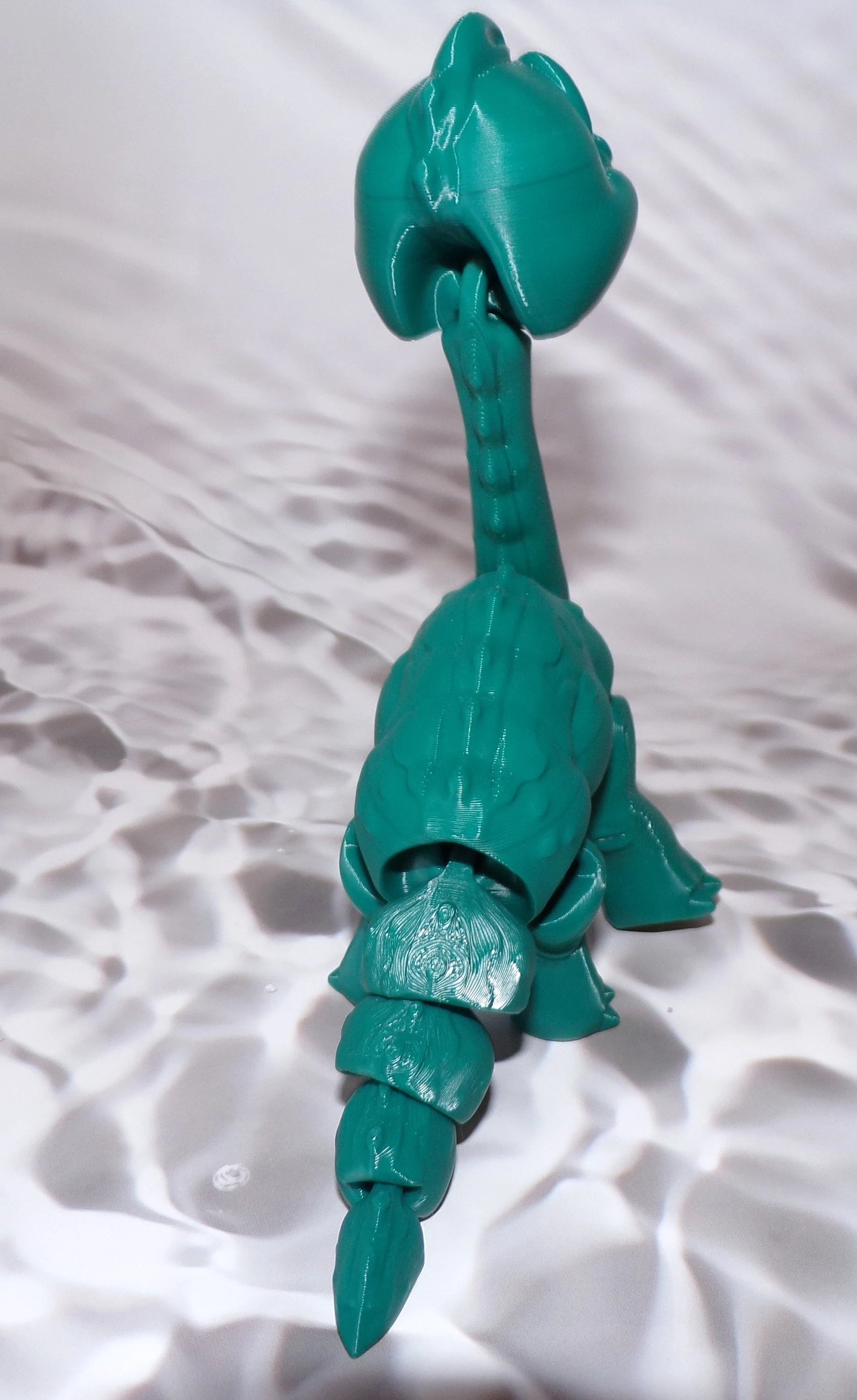 Brachiosaurus: 3D Printed, Articulated - Wonderland 3D Printing 