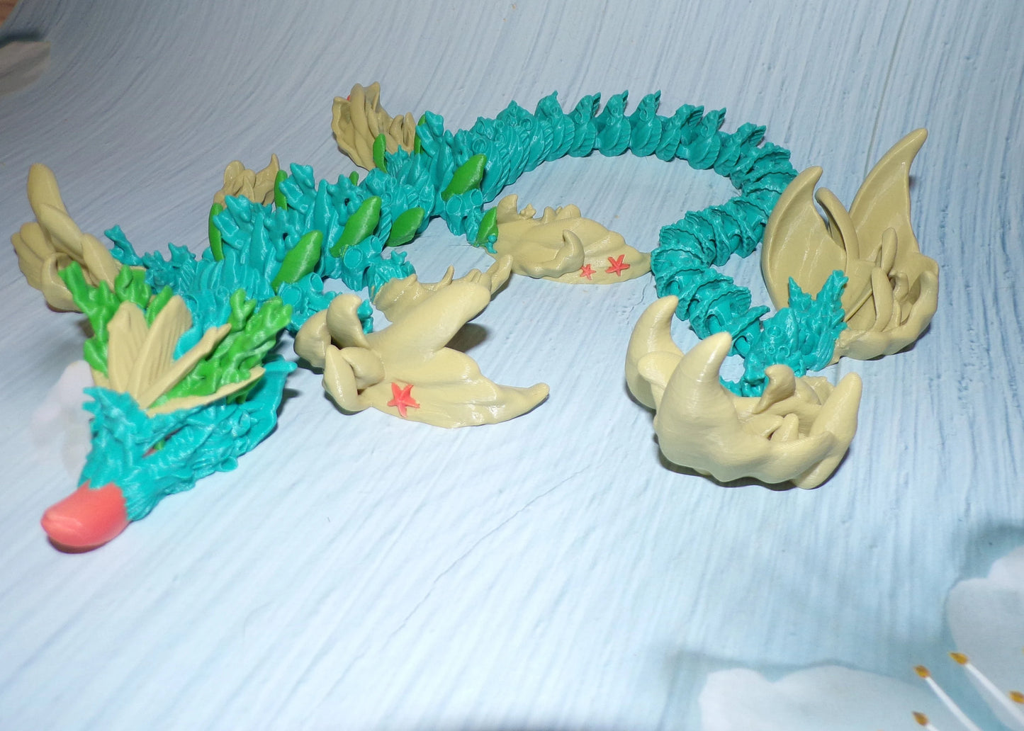 Coral Reef Dragon - Wonderland 3D Printing 