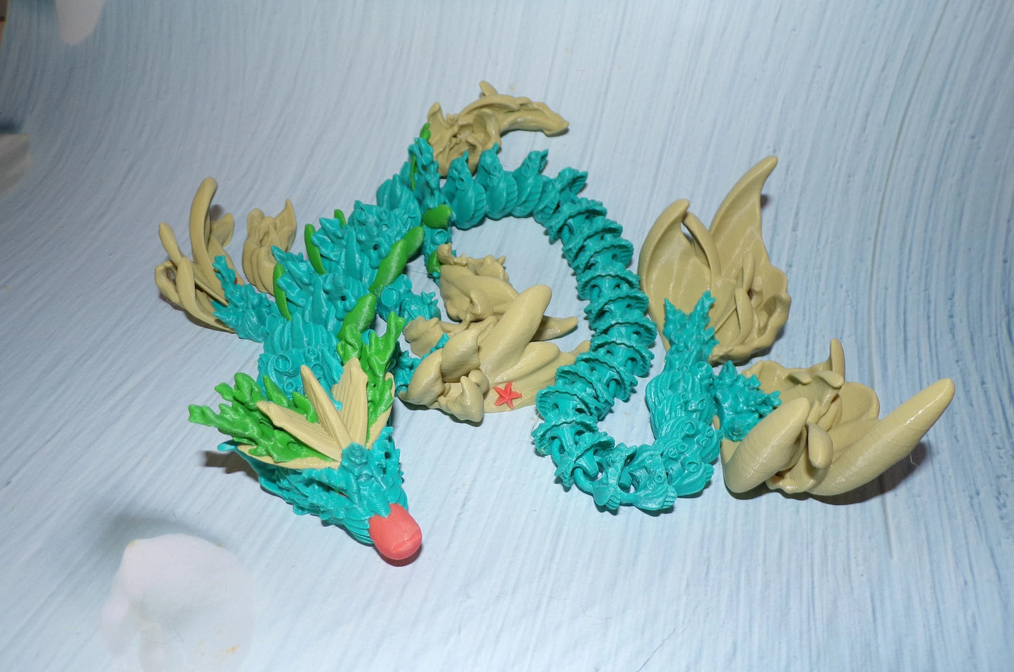 Coral Reef Dragon - Wonderland 3D Printing 