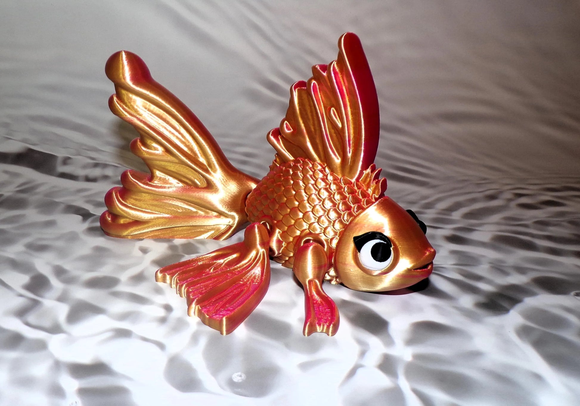 Gold Fish - Wonderland 3D Printing 