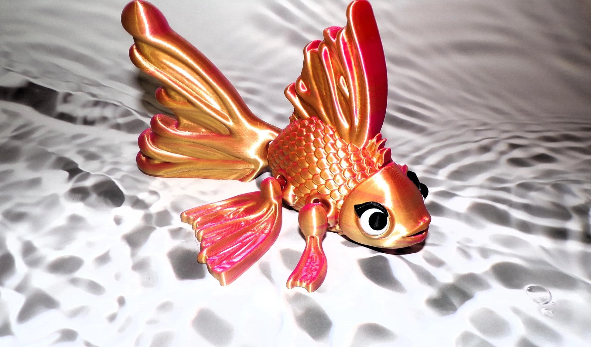 Gold Fish - Wonderland 3D Printing 