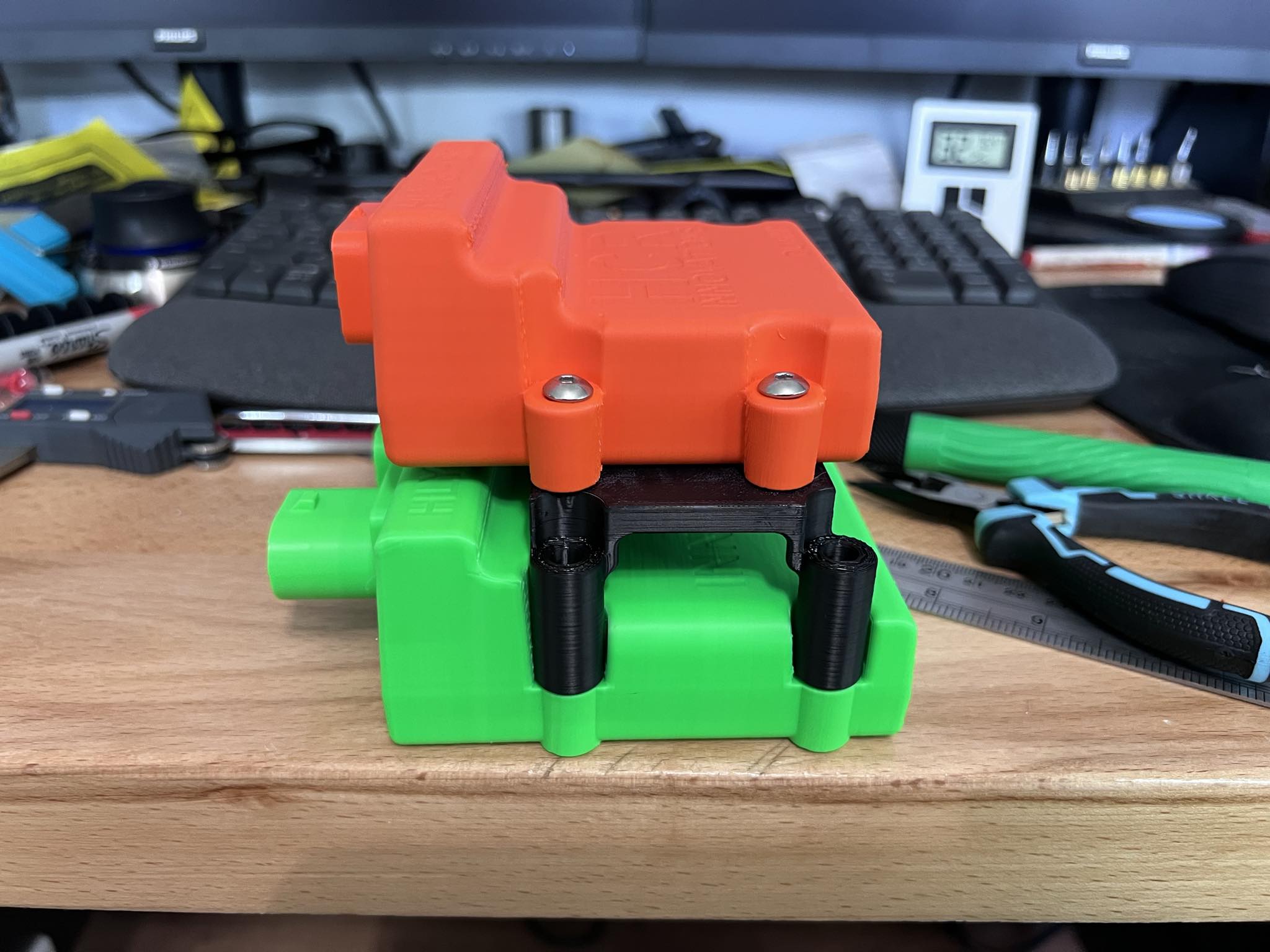 Holley EGT Module to injector driver piggyback bracket