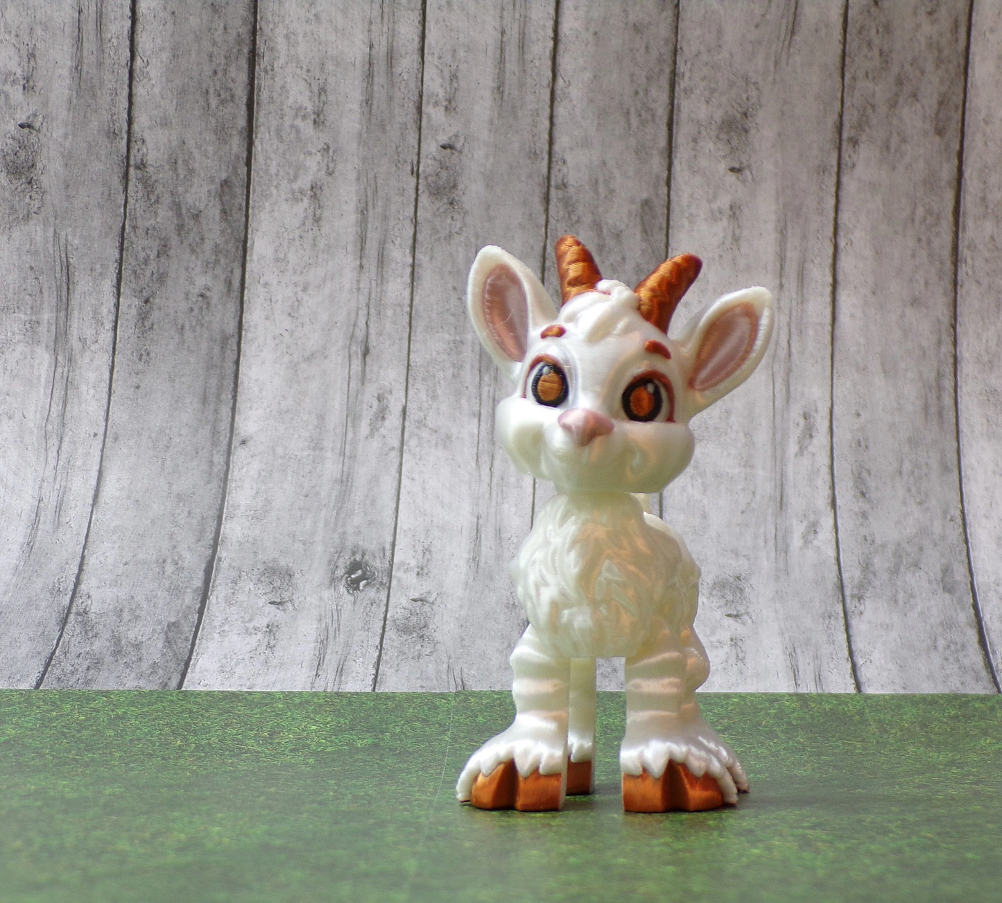 Goat: 3D Printed Fully Articulated Goat - Wonderland 3D Printing 