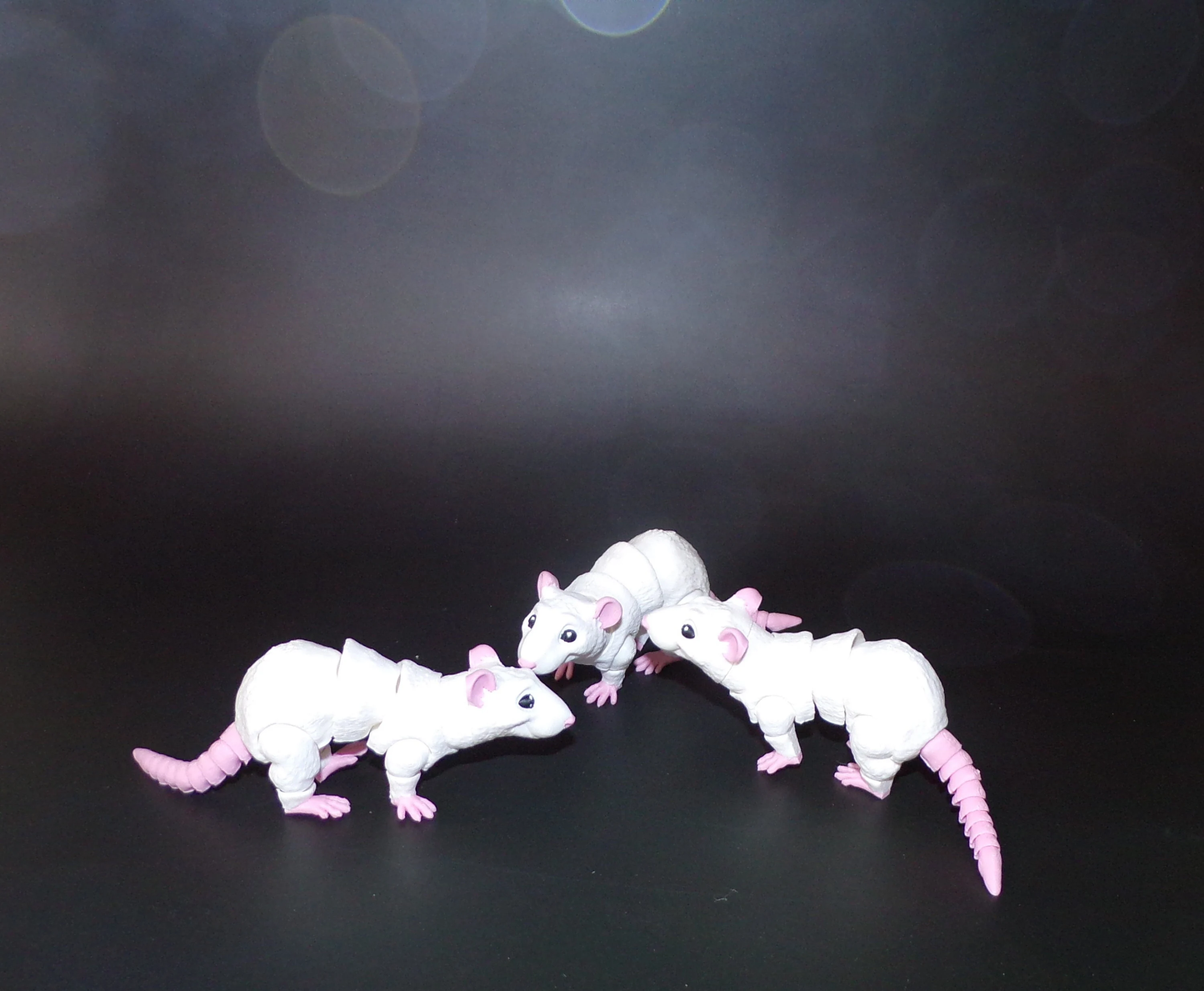 Rat: 3D Printed Articulated - Wonderland 3D Printing 