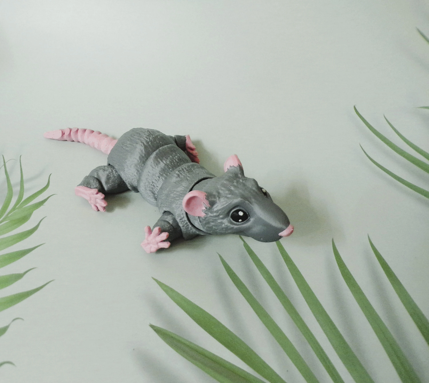 Rat: 3D Printed Articulated - Wonderland 3D Printing 