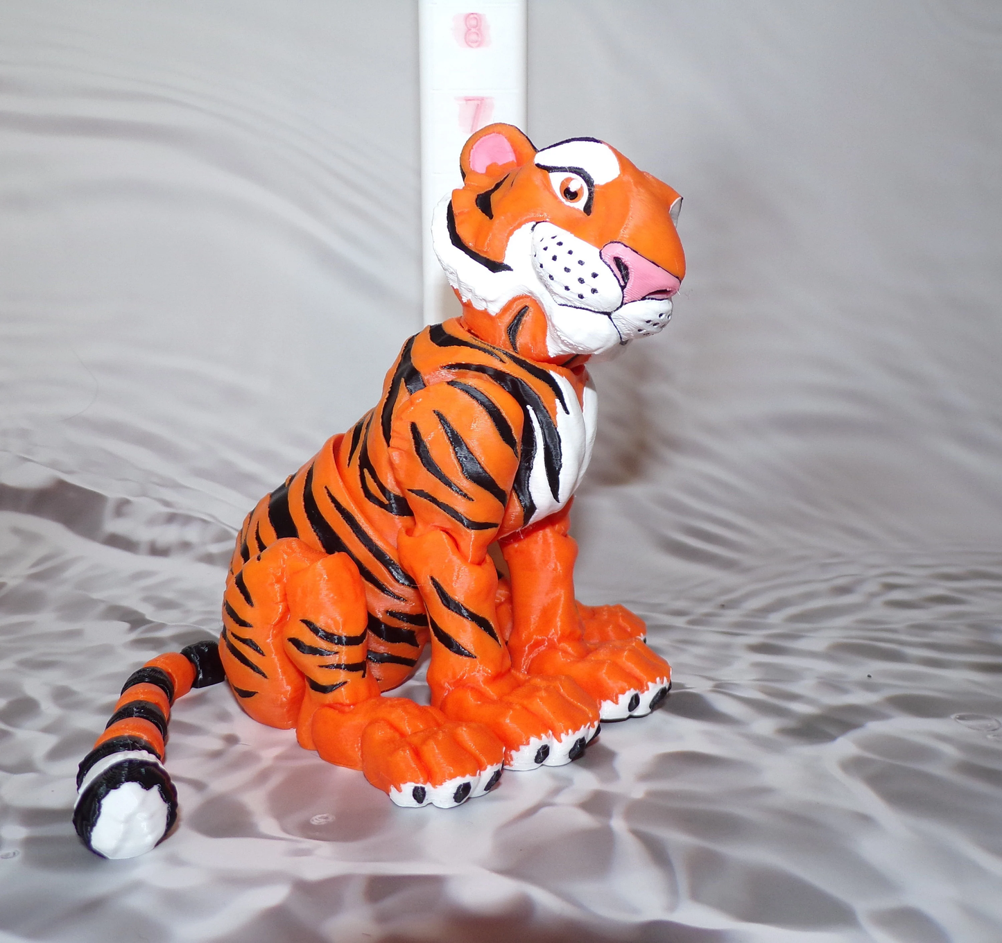 Tiger: 3D Printed Articulated - Wonderland 3D Printing 