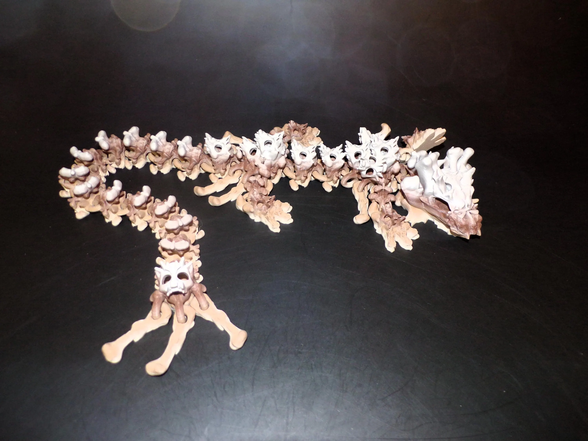 Hollow Dragon: 3D Printed Articulated - Wonderland 3D Printing 