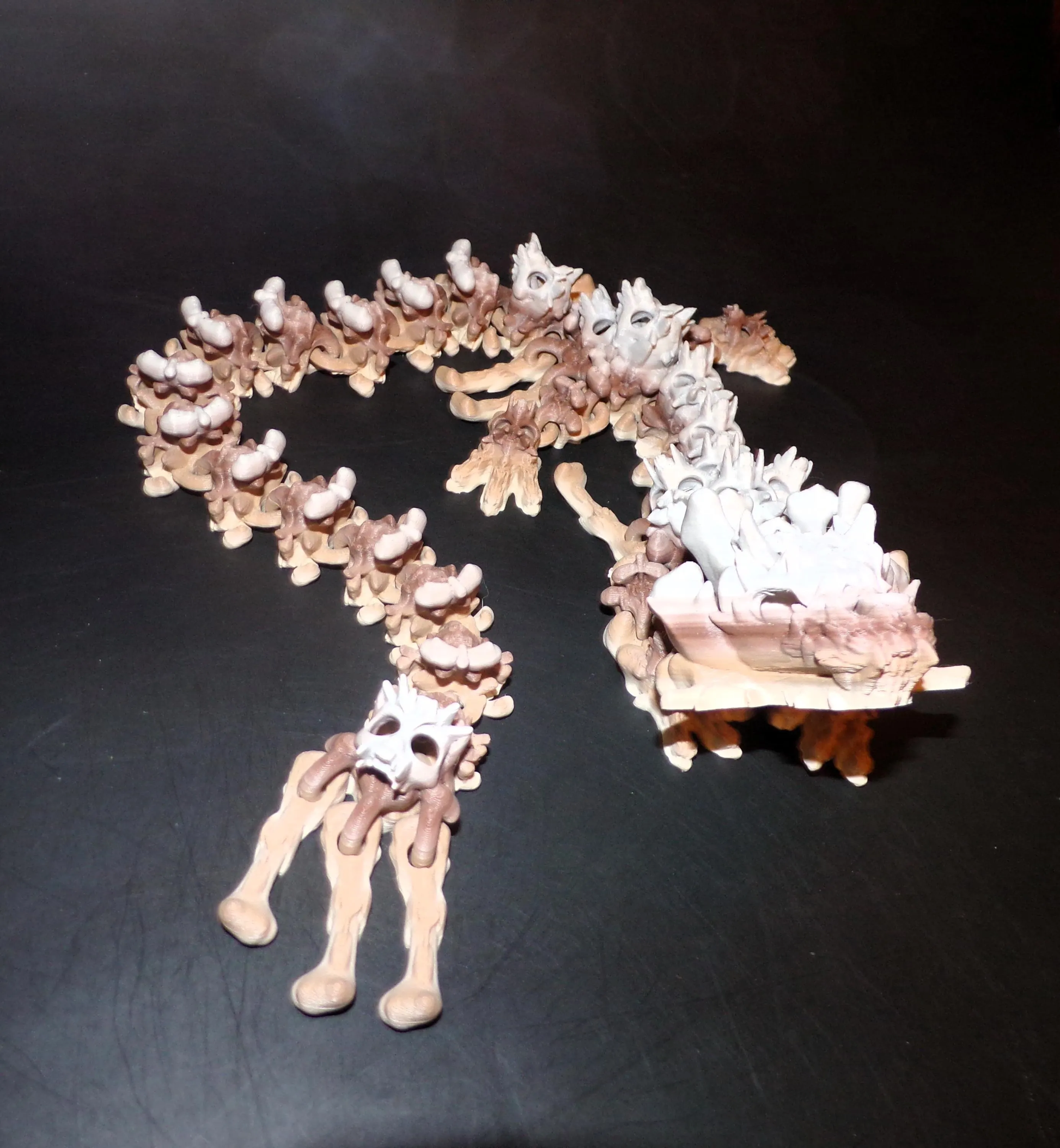 Hollow Dragon: 3D Printed Articulated - Wonderland 3D Printing 