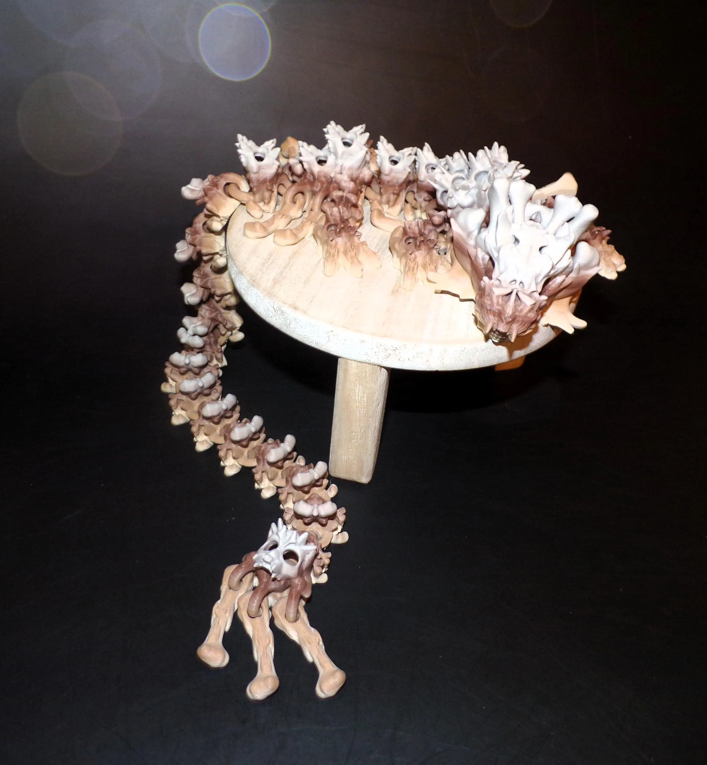 Hollow Dragon: 3D Printed Articulated - Wonderland 3D Printing 