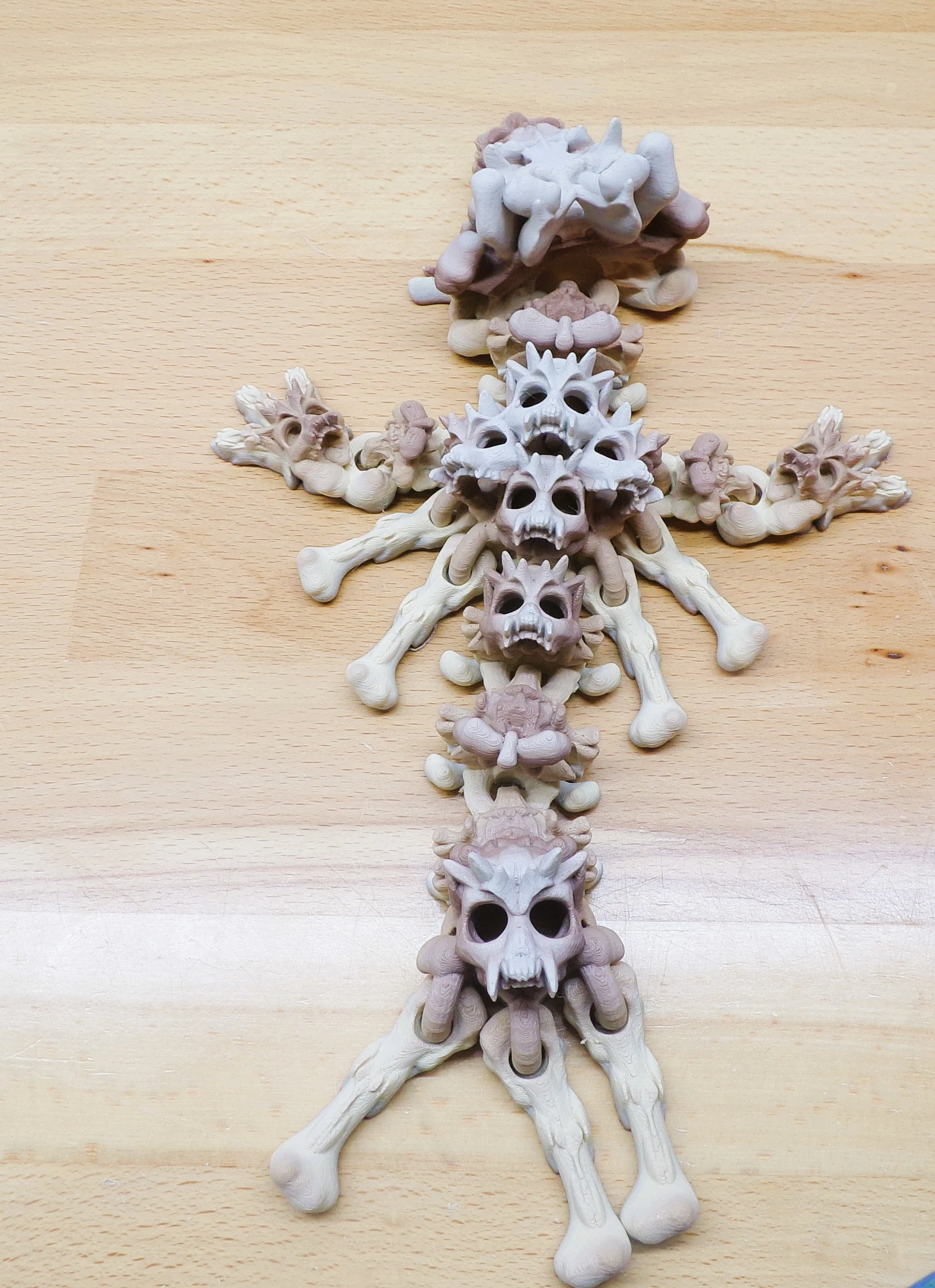 Hollow Dragon: 3D Printed Articulated - Wonderland 3D Printing 